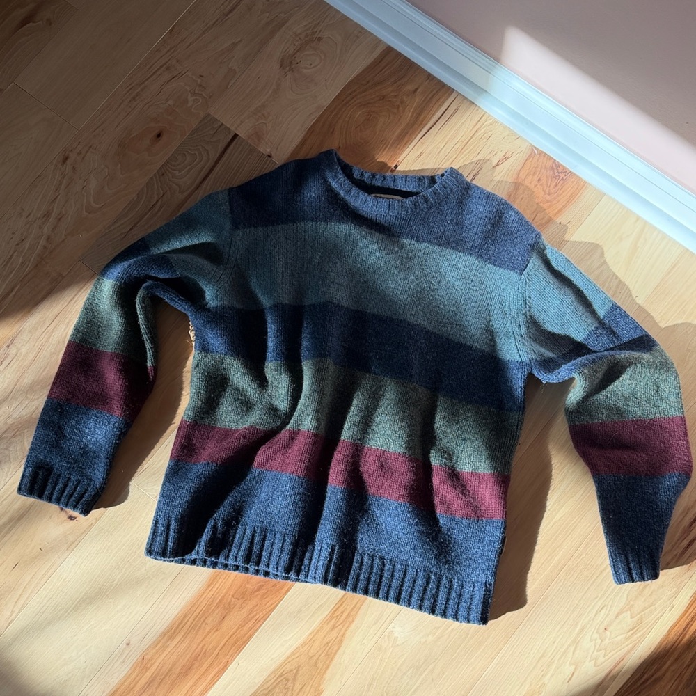 90s Vintage 100% Lambswool Men's Sweater